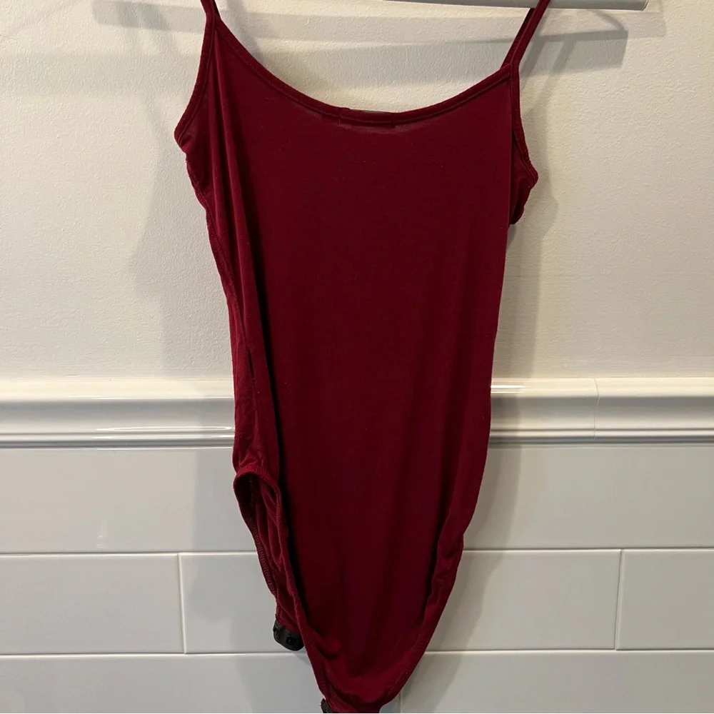 Red body suit - Picture 3 of 4